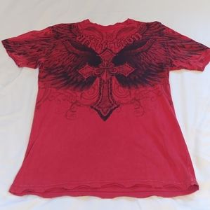 Affliction Live Fast Men's Graphic T-Shirt Size M